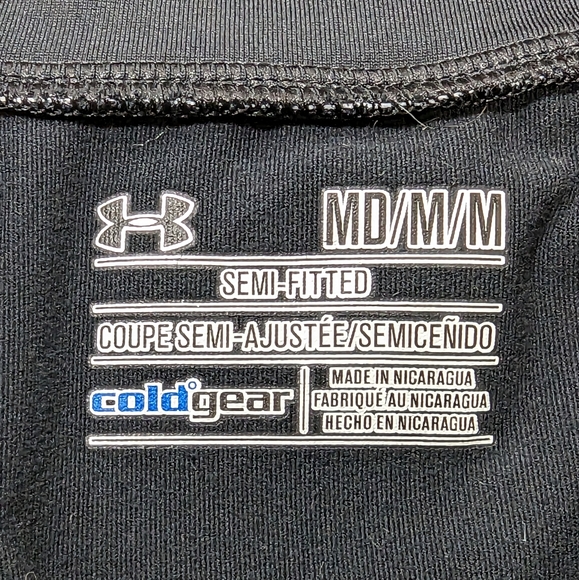 Under Armour Coldgear Semi-Fitted Quarter-Zip Running Jacket, Black/Pink, Medium - Picture 7 of 10